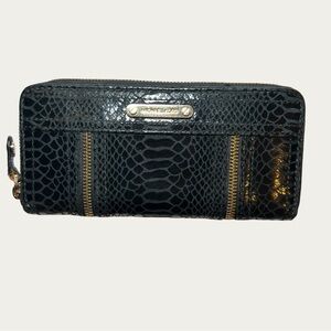 Michael‎ Kors Black Snakeskin Wallet